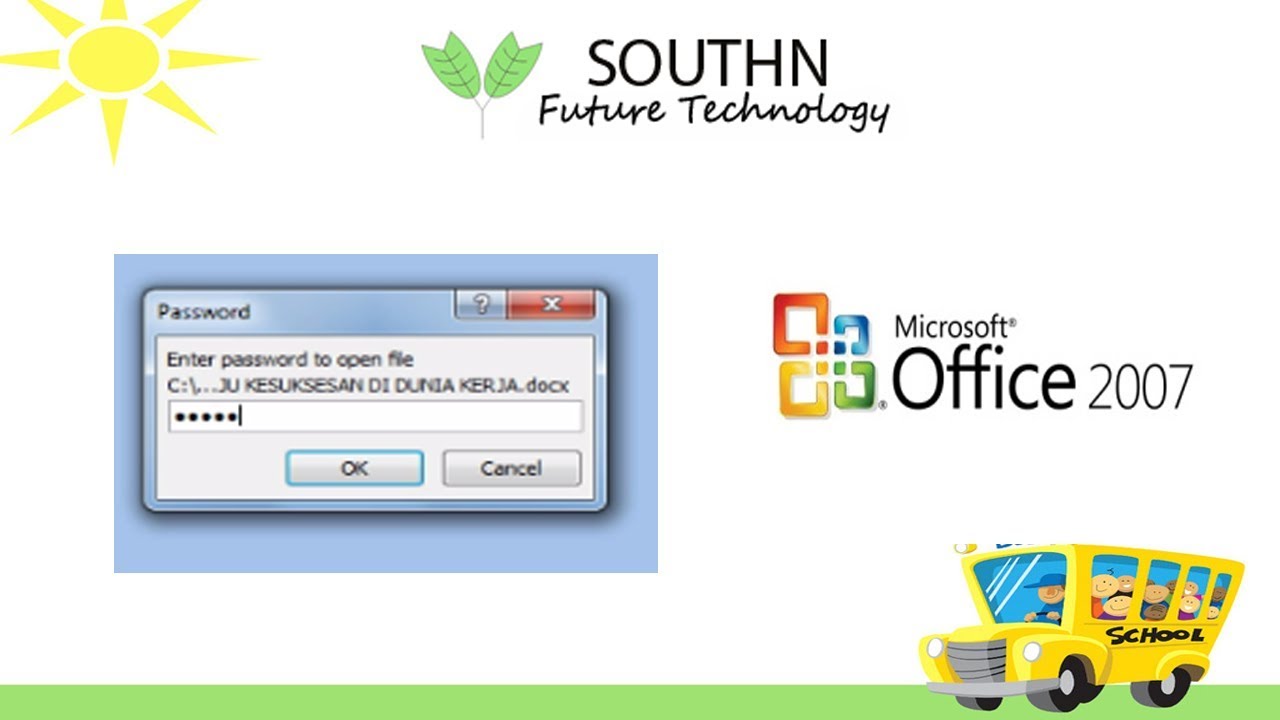 Cara Memberi Password pada File Microsoft Word 2007