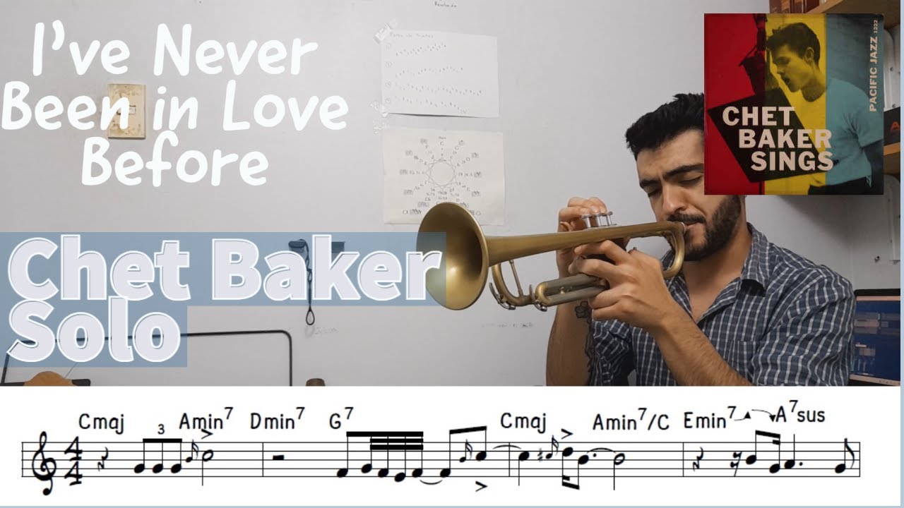 Chet Baker Sings - Every Trumpet Solo - 4. I've Never Been in Love Before (+pdf)