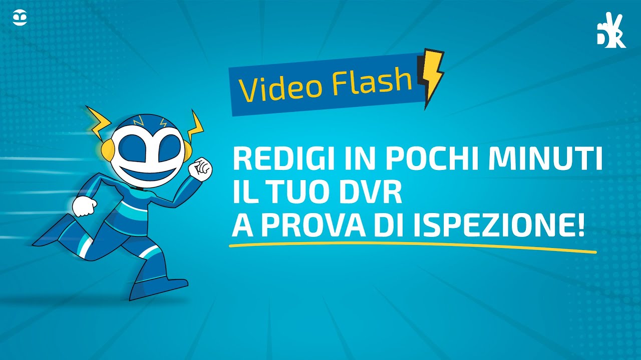 Blumatica DVR: Redigi in pochi minuti il tuo DVR a prova di ispezione!
