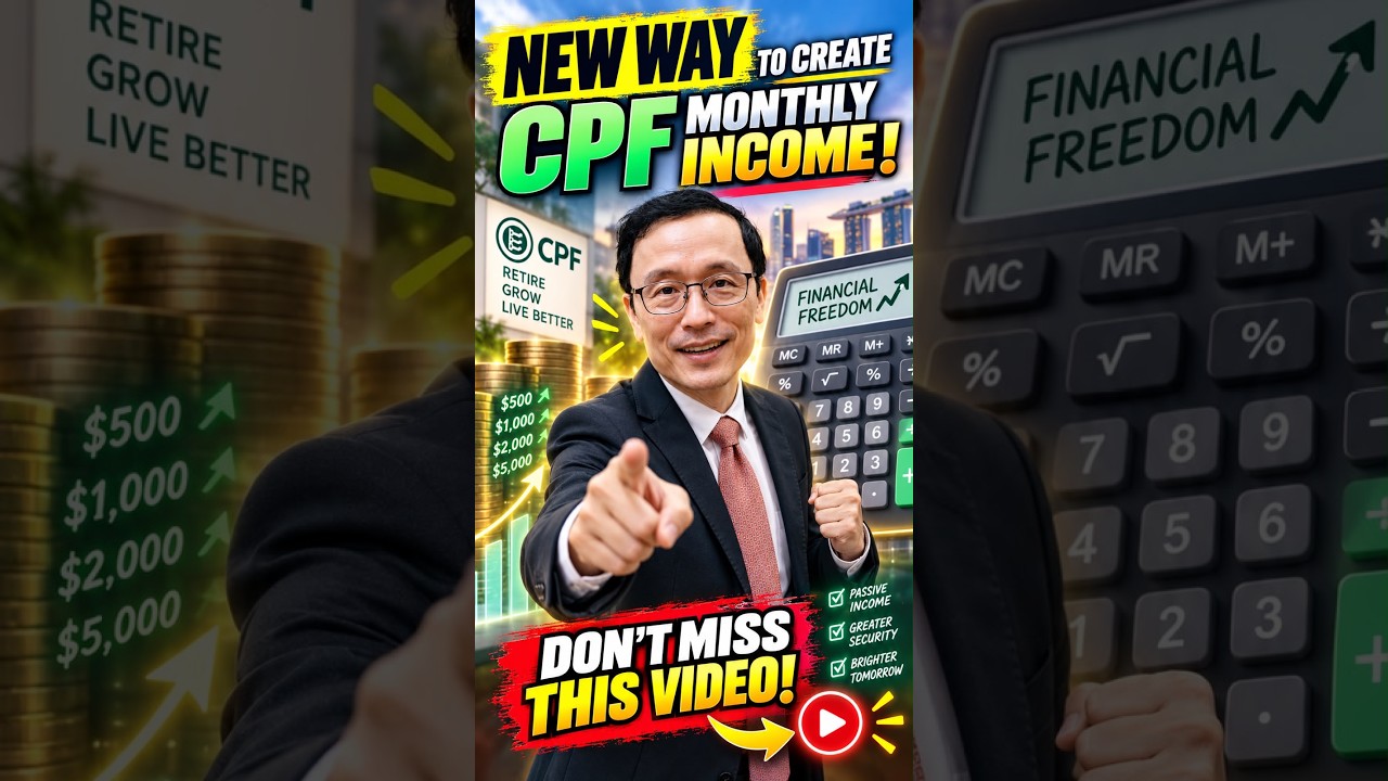 A New Way to Create Monthly Retirement Income with your CPF!
