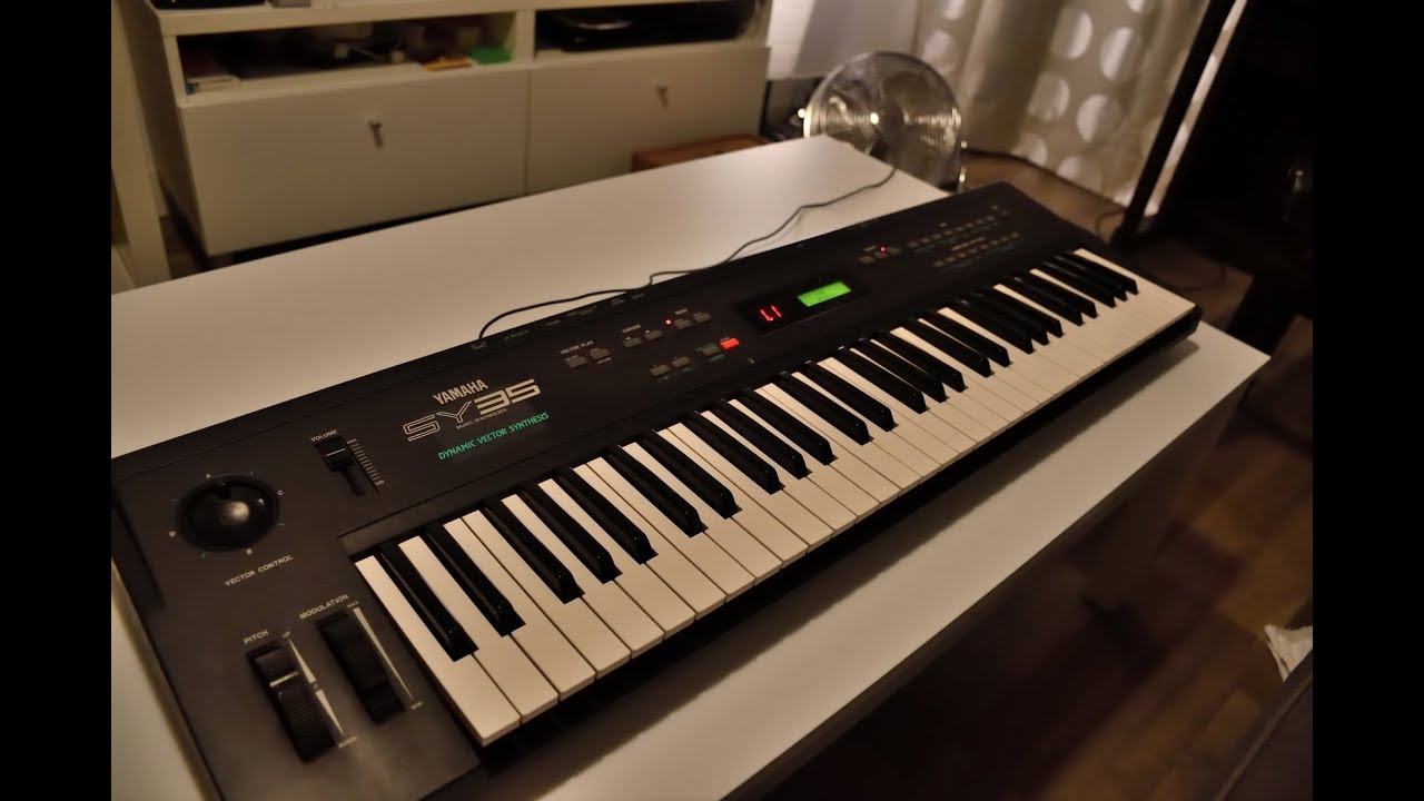Yamaha SY35 demo (just play, no talk)