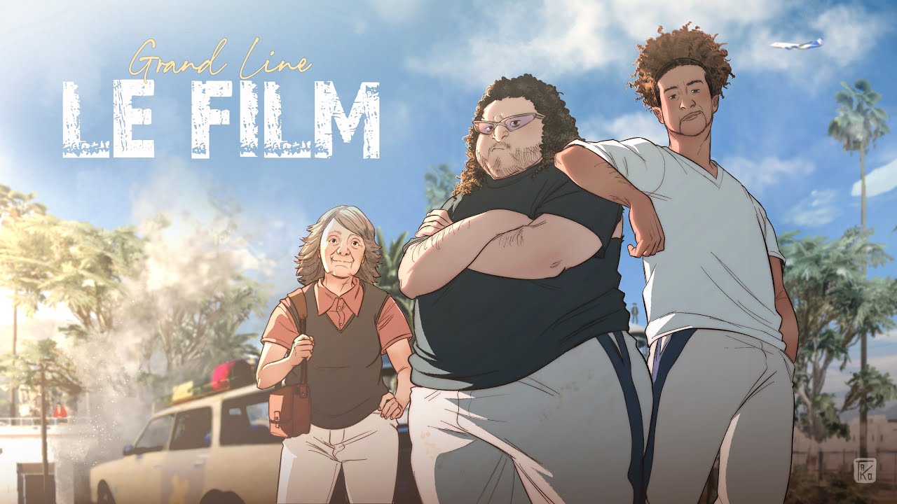 LES AVENTURES DE GASTON BIGMAN - GRAND LINE RP, LE FILM (Ft. Locklear, Snakou …)