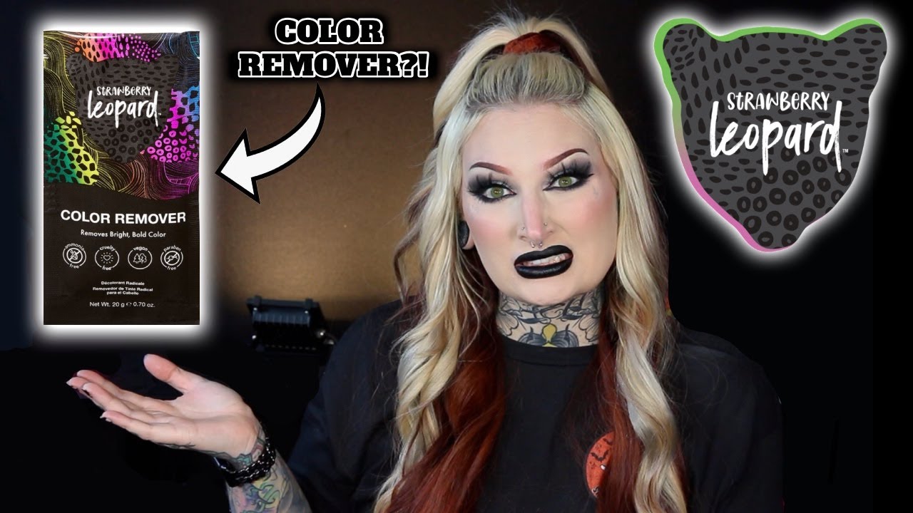 Strawberry Leopard Color Remover?!