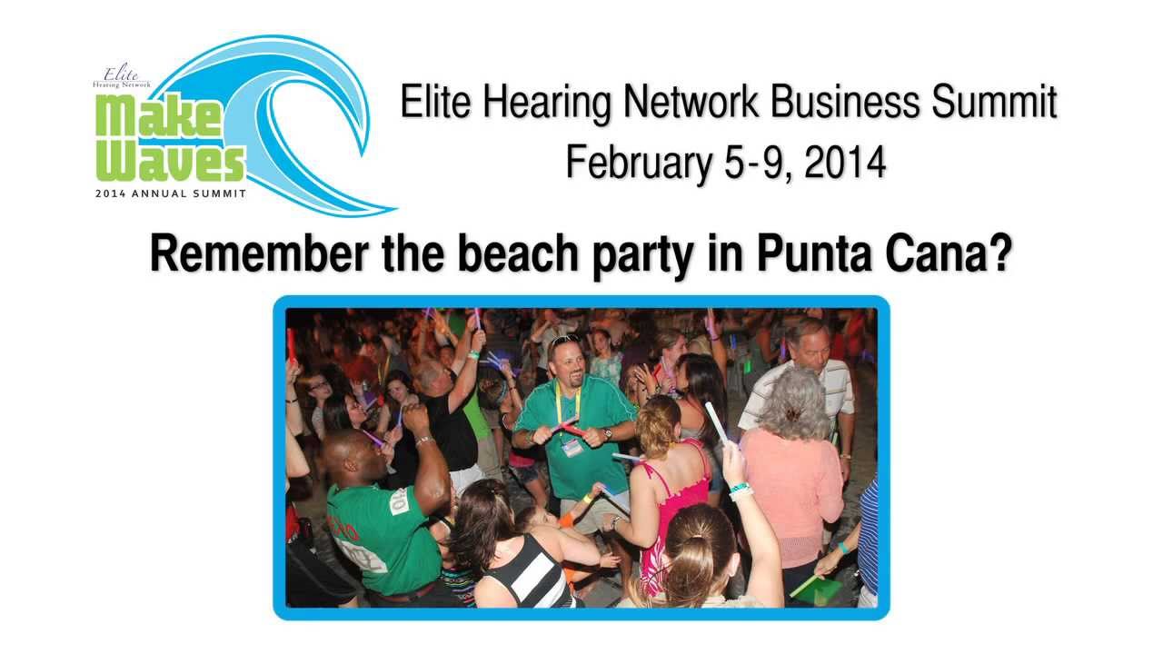 Elite Hearing Network Business Summit - DJs Promo