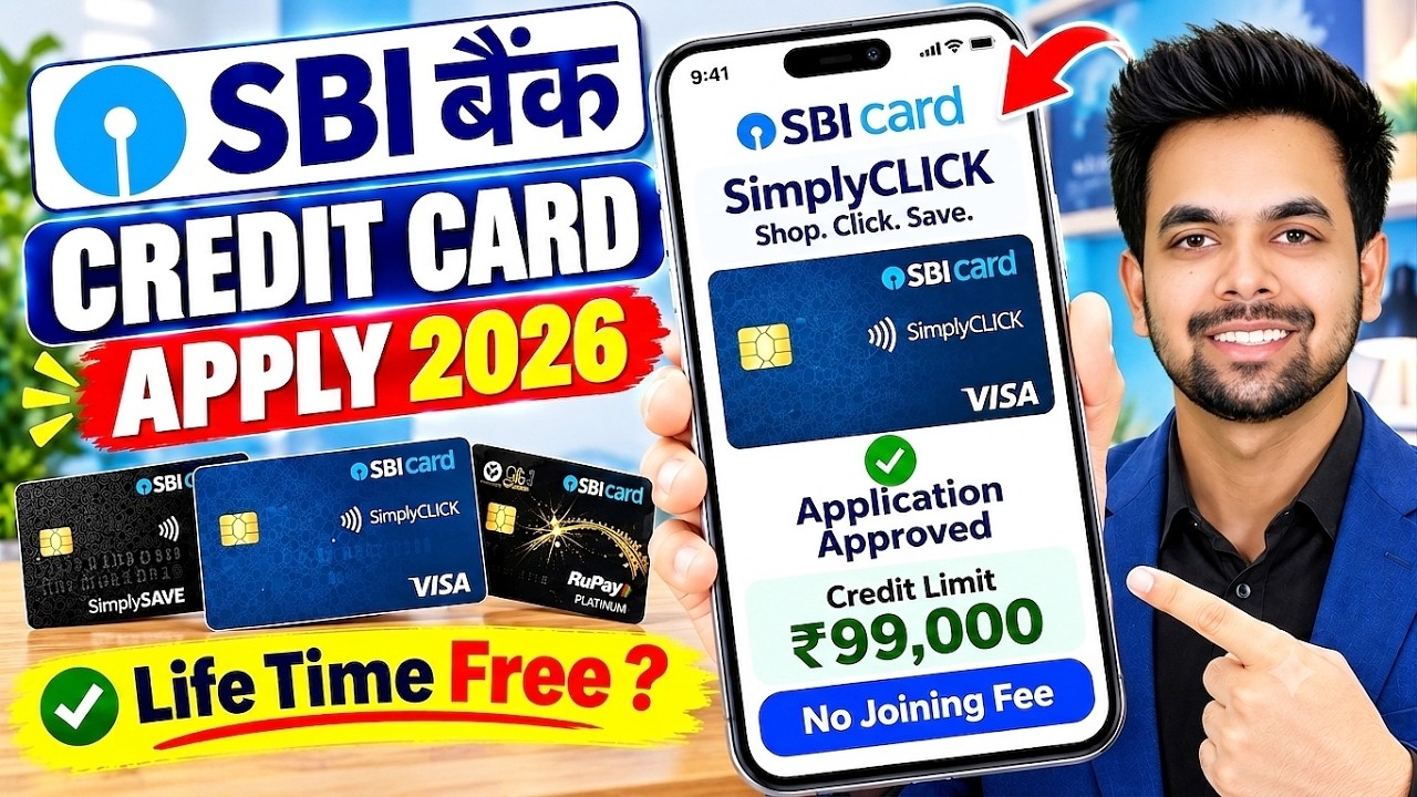 How to Apply for an SBI Credit Card Online 2026 | SBI Bank Credit Card | Online SBI Credit Card A...