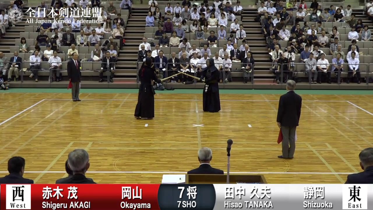 S.AKAGI MM-K H.TANAKA - 64th All Japan TOZAI-TAIKO KENDO TAIKAI - MEN 29