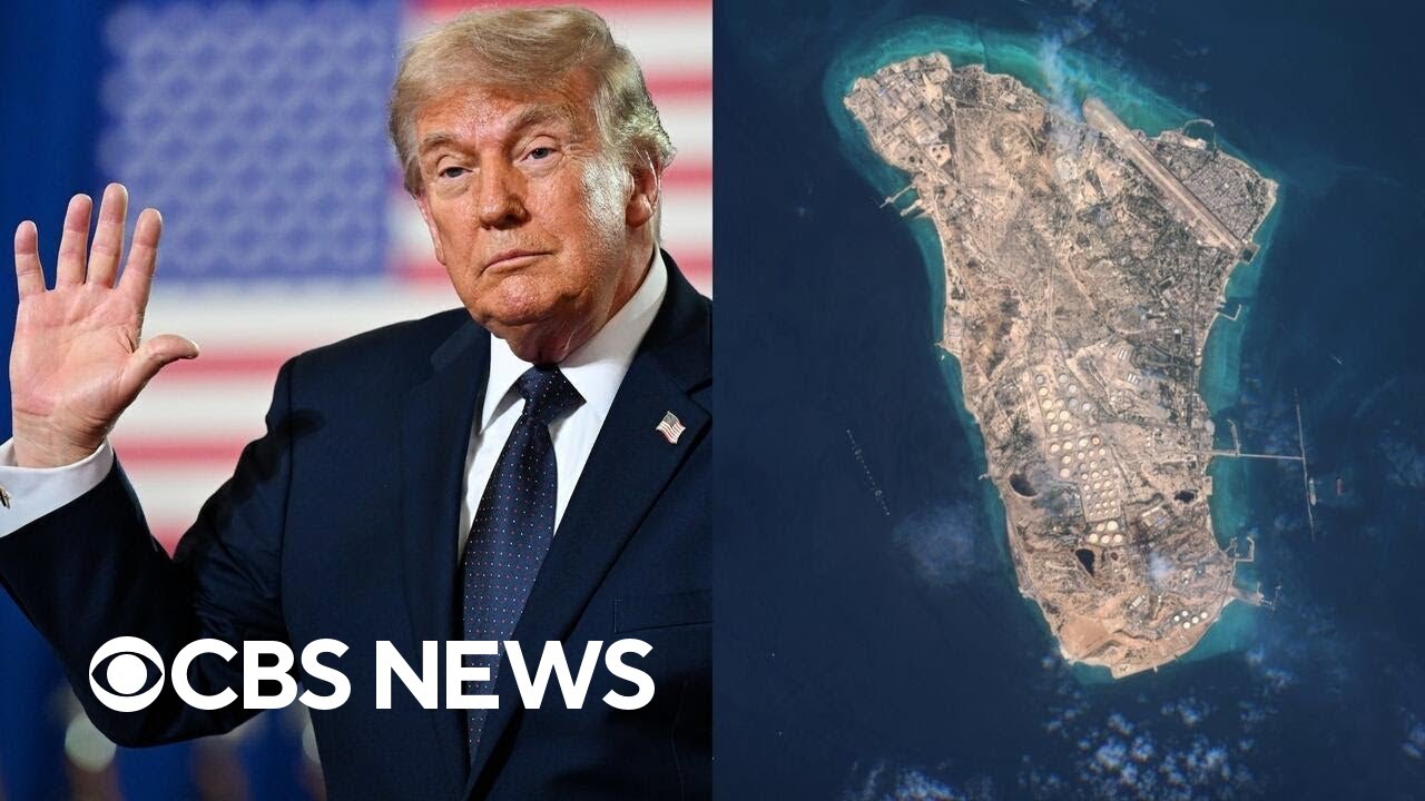 Trump says he wants Iran's Kharg Island but doesn't think Americans have the 