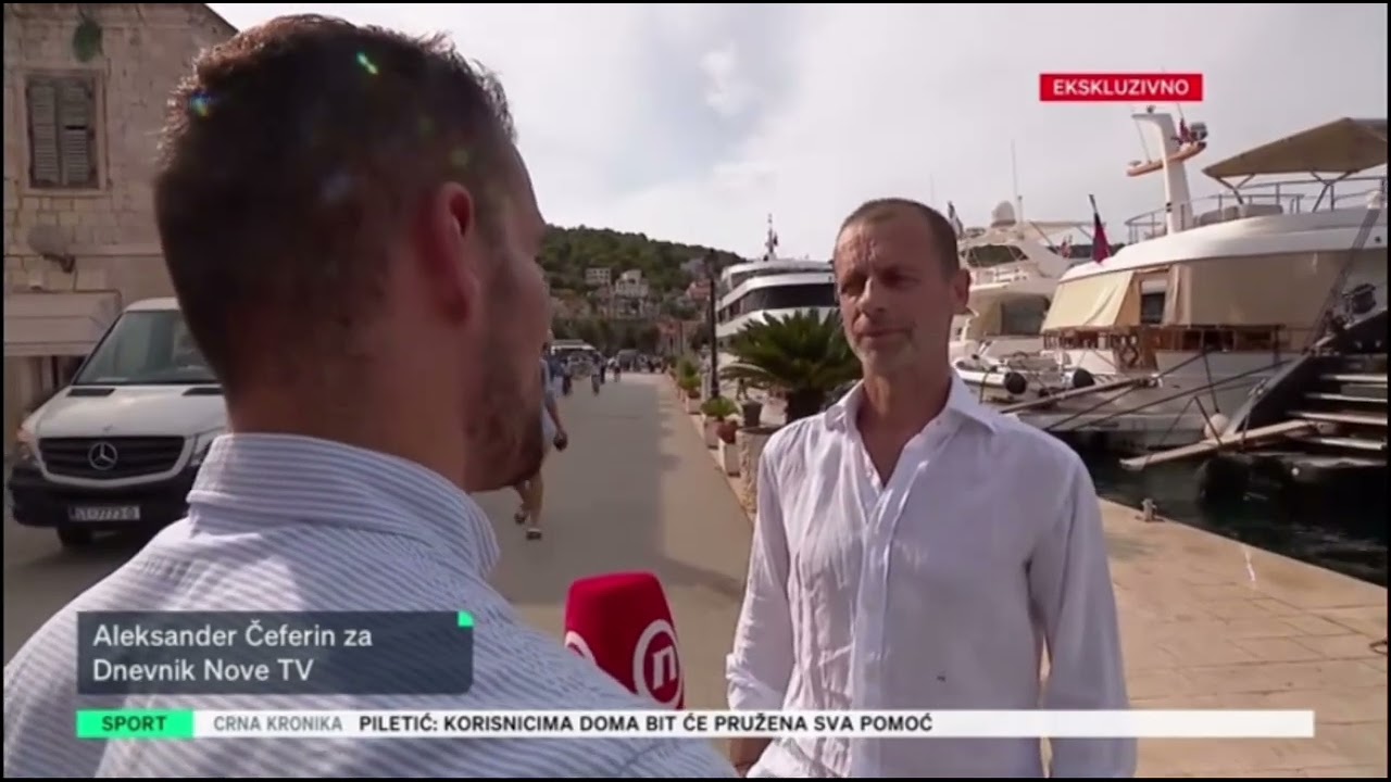 Predsjednik UEFA-e Aleksander Čeferin o Hajduku #croatia #hajduksplit #ceferin