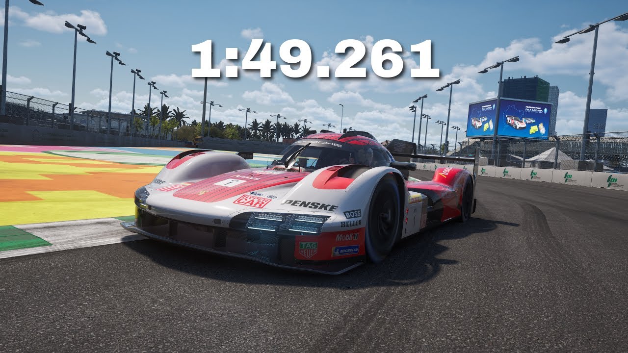 RENNSPORT Porsche 963 @ Jeddah Lap 1:49.261 (Can You Beat It?)