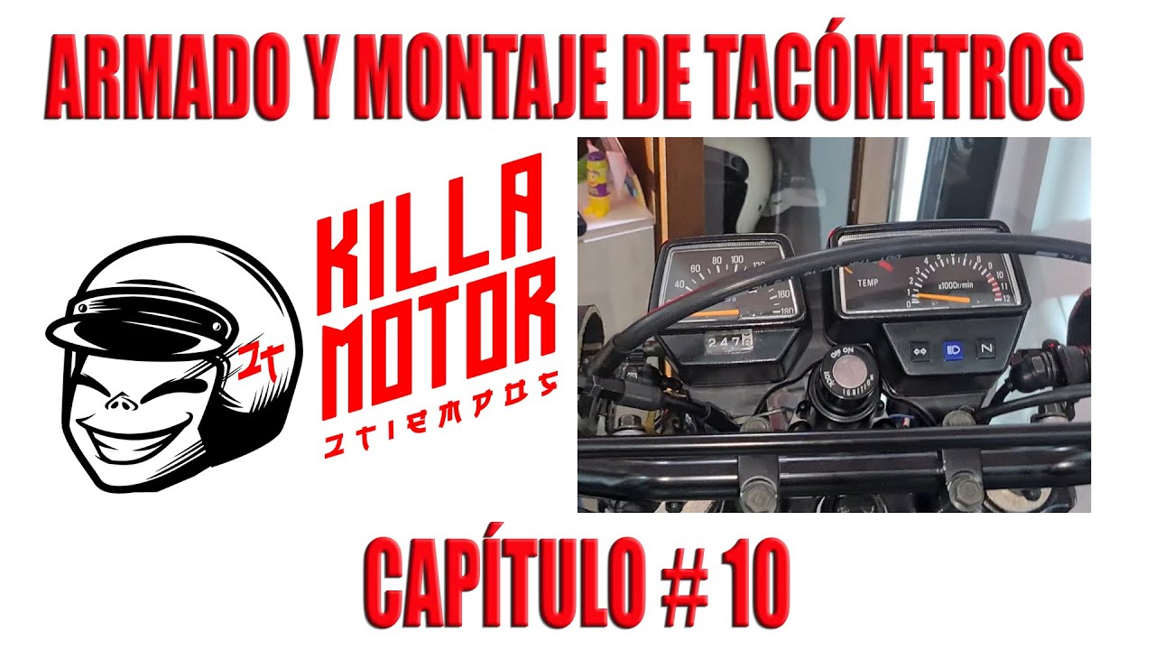 Armado e instalación de tacómetros DT 200 LC