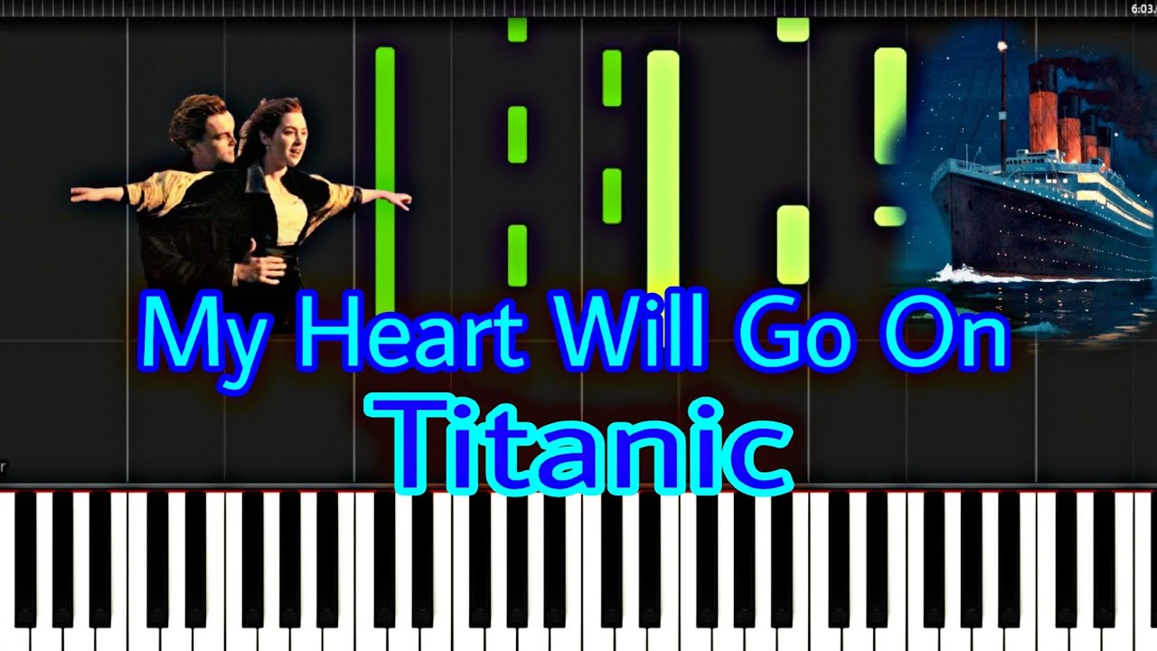 My Heart Will Go On (TITANIC) | tutorial PIANO