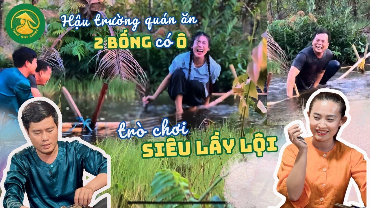 Hậu trường 2 Bống có Ô tập 7 - Trò chơi siêu lầy lội: 4D & Tôi người miền Tây khóc thét muốn bỏ cuộc