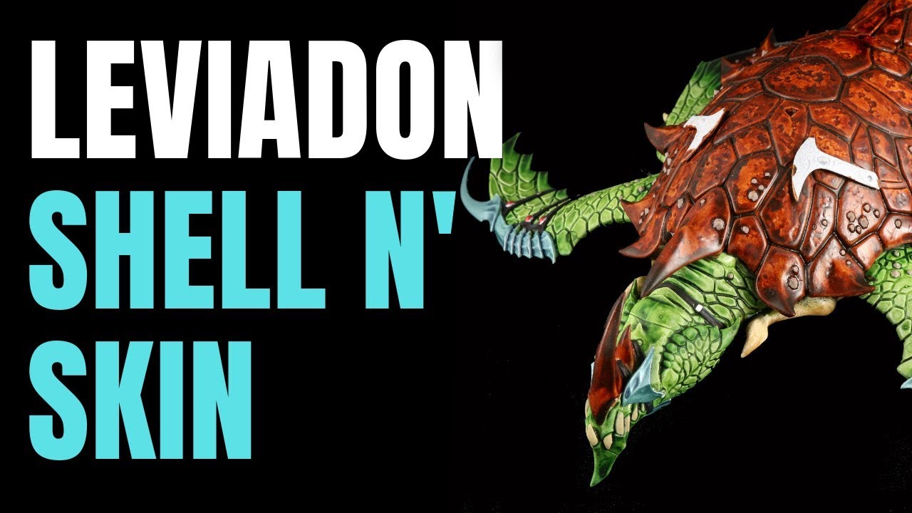 How To Paint Idoneth Deepkin Akhelion Leviadon | Shell And Skin