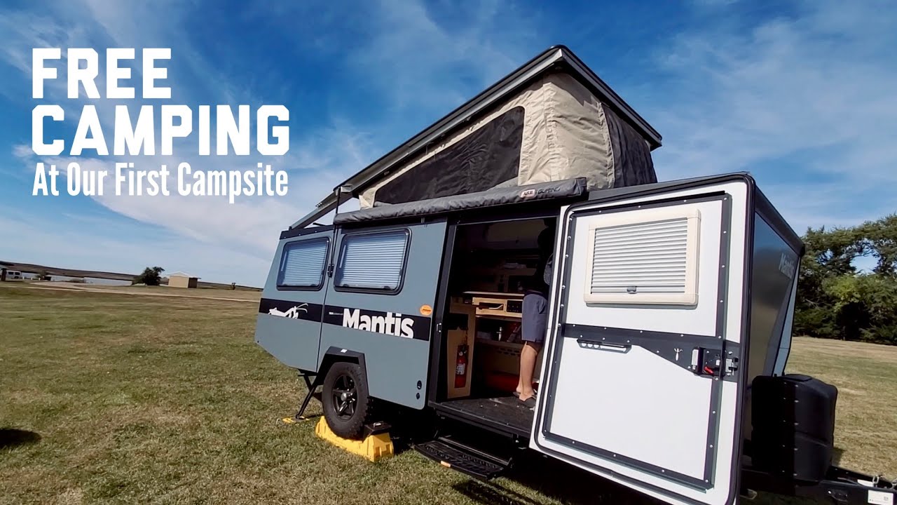 Our First FREE Campsite || Boondocking in a 2019 Taxa Mantis