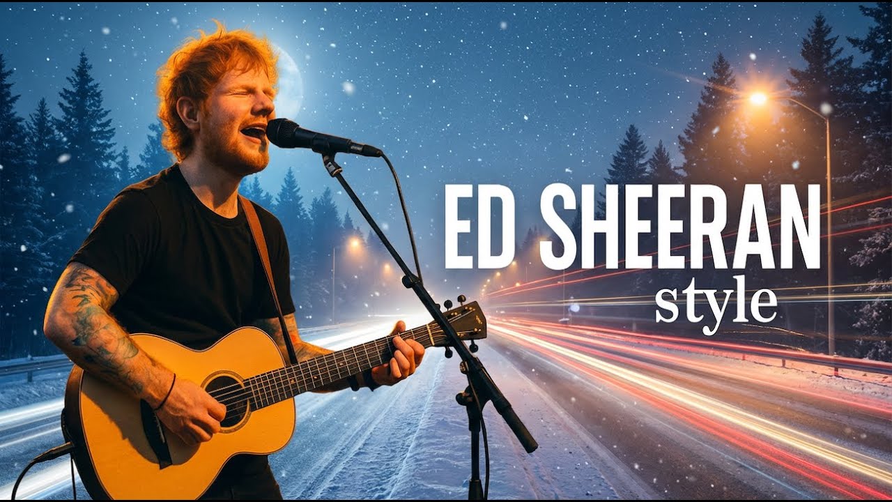 Ed Sheeran inspired Acoustic Songs ～Acoustic Winter Night Drive Playlist～