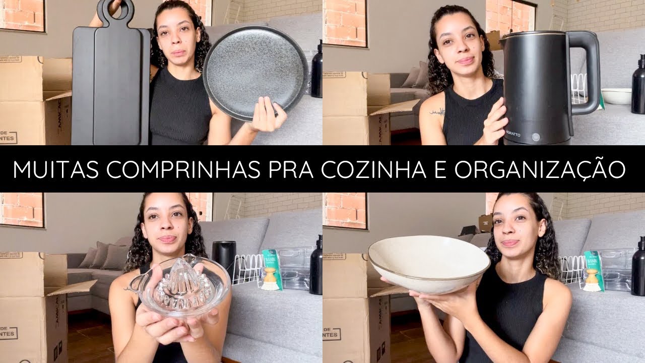 COMPRINHAS DA CAMICADO - Saladeira ryo maresia | Chaleira e lençol da Shopee | Organizadores e mais