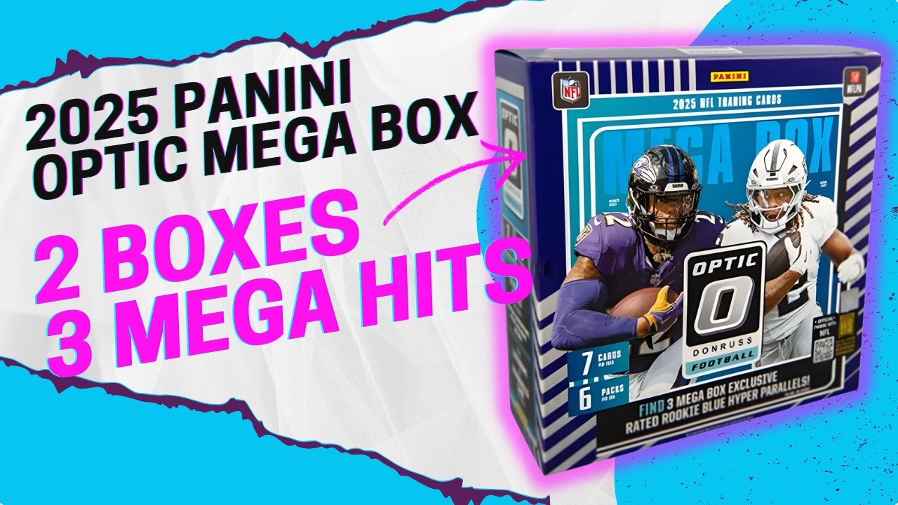 2025 Donruss OPTIC Mega Box 🔥 Blue Hyper/ Orange Scope + CASE HIT! | Last Licensed Year?!