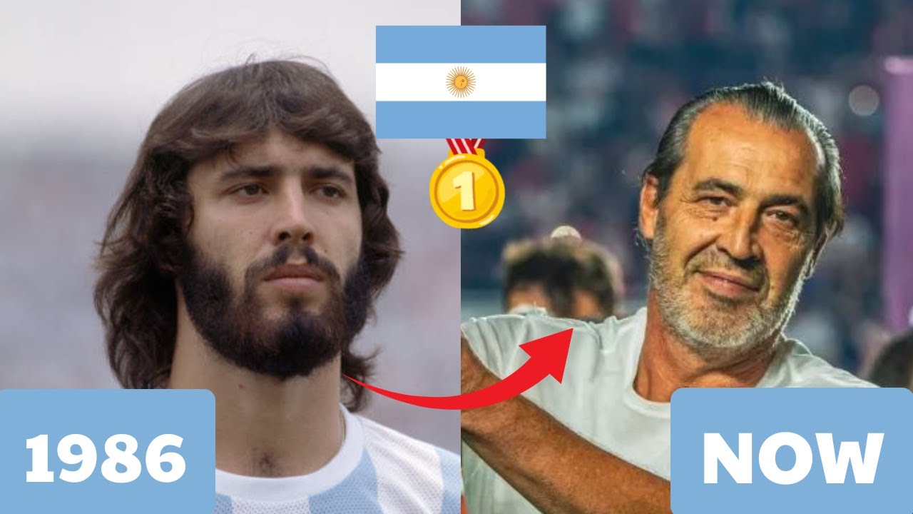 🇦🇷 Argentina ⚽ World Cup 1986 Squad – Then and Now
