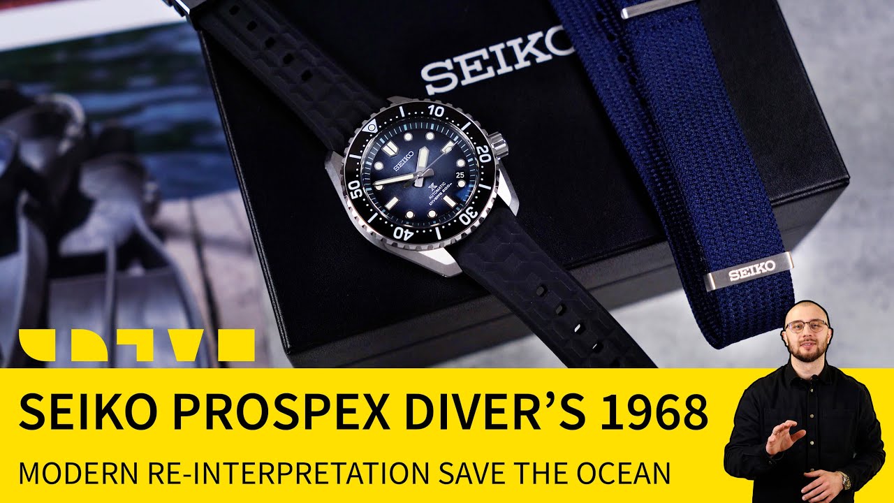 Часы и цена для истинных фанатов SEIKO Prospex Diver’s 1968 Modern Re-Interpretation Save the Ocean