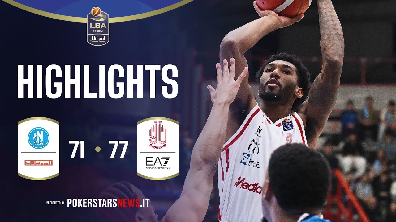 Guerri Napoli - EA7 Emporio Armani Milano | PokerstarsNews Highlights Serie A Unipol 2025/2026