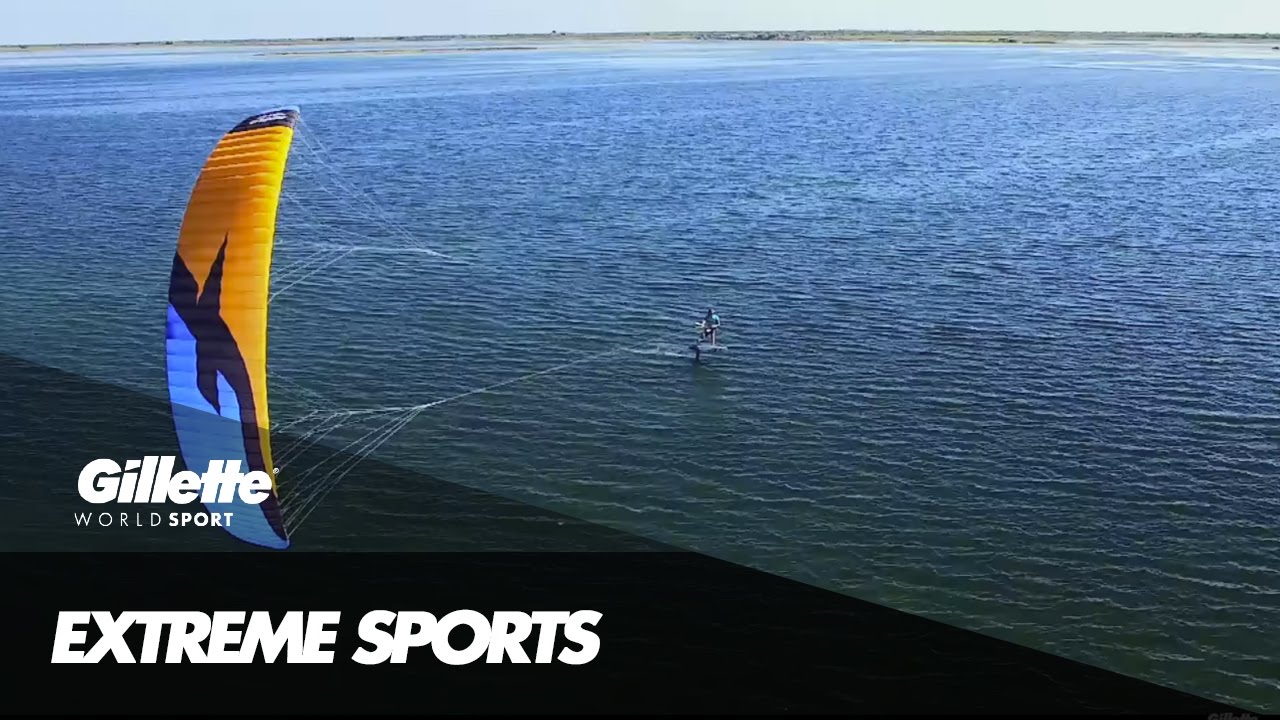 Breaking the Kitespeed World Record with Alex Caizergues | Gillette World Sport