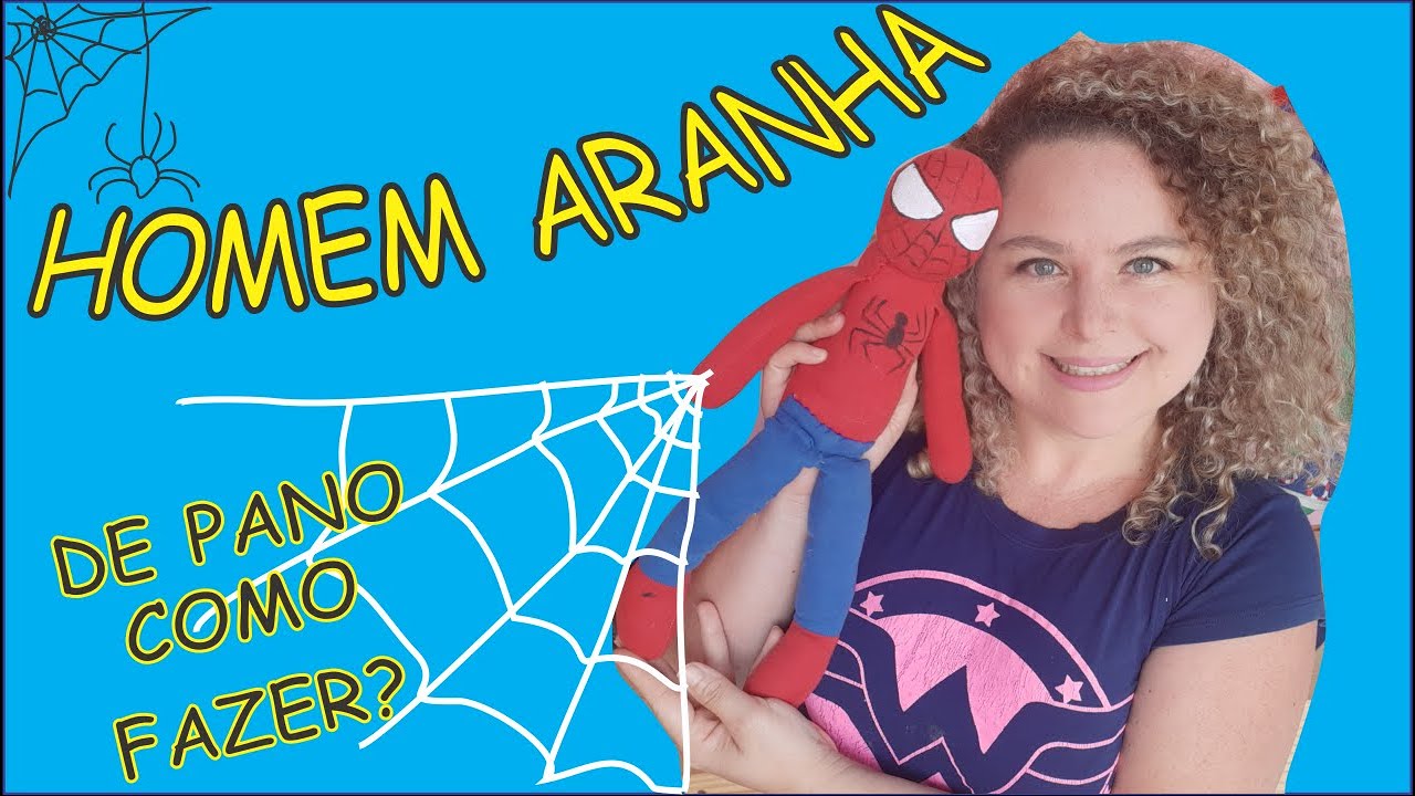 PRESENTE - BRINQUEDO - HOMEM ARANHA – DE PANO