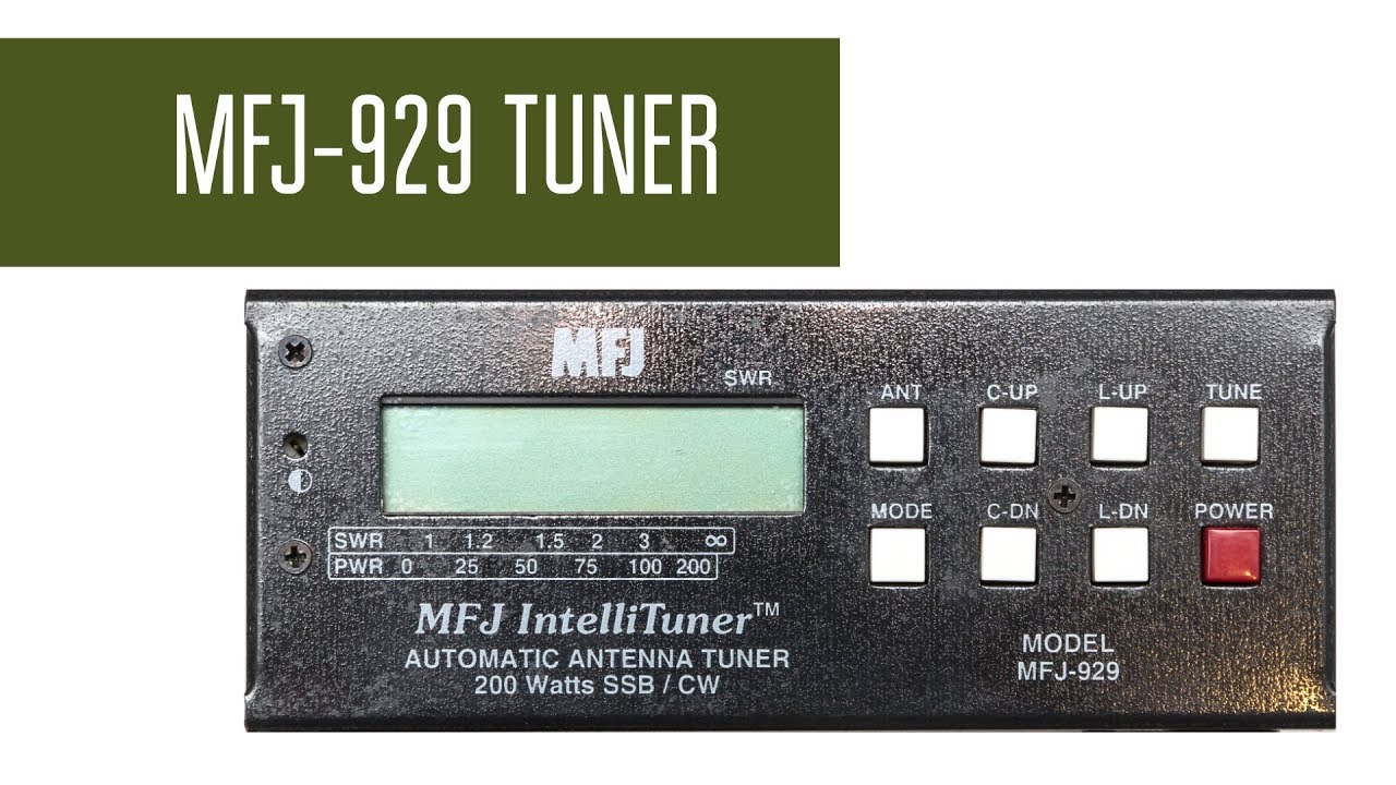 MFJ-929 Automatic antenna tuner. Обзор, проверка работы в полях, радиосвязь на коротких волнах.