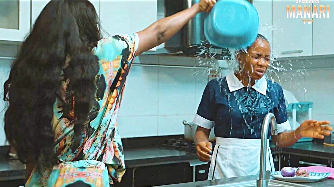 She Doesn't Know D Poor Maid She Poured Hot Water Thinking She Will Die Is Her Lost Biological Child