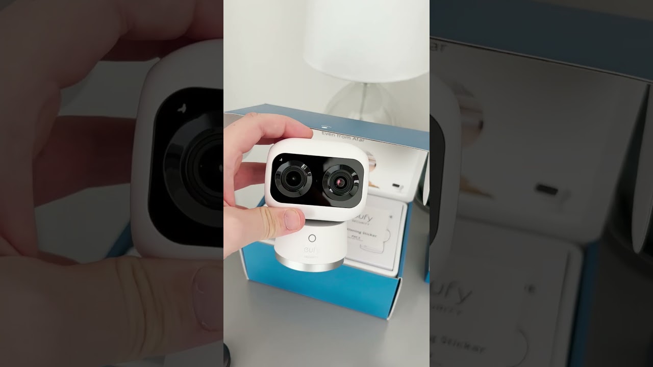 4K Dual-Cam, 8x Zoom, 360&deg; with Pan & Tilt&hellip;say hello to the Indoor Cam S350 🏡#eufyDualCam #smarthome