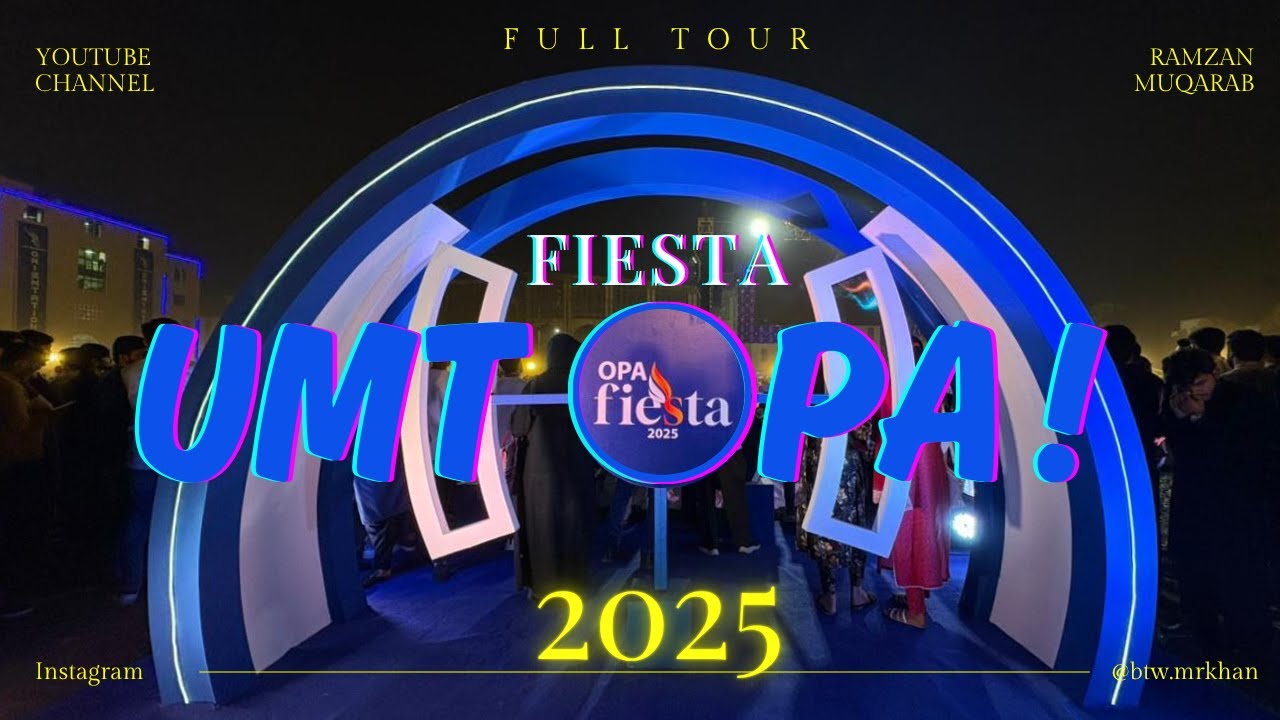 UMT OPA FIESTA | QAWALI NIGHT AT UMT | RAMZAN MUQARAB