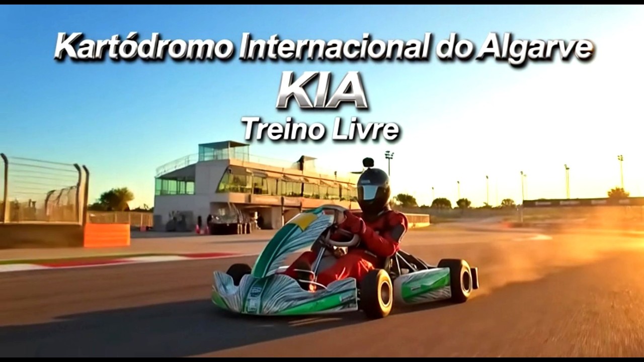 Kart KIA Kartódromo Internacional do Algarve Treino Livre