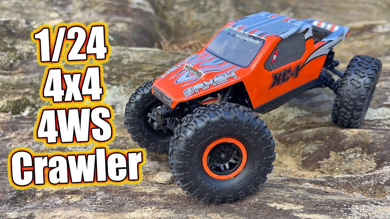 Ultimate 4x4 4WS Mini RC Crawler? Axial AX24 XC-1 RTR