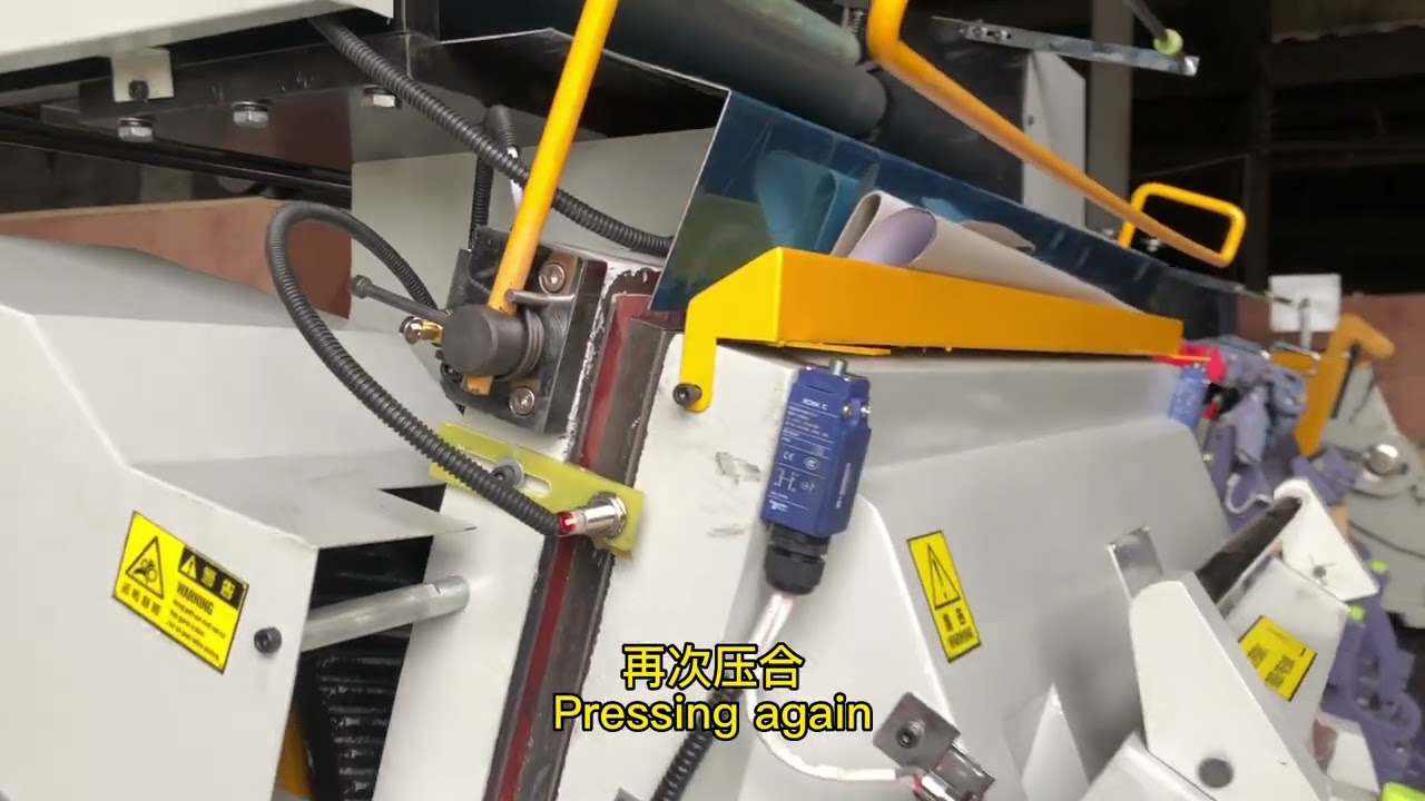 TYMB1040 Hot Foil Stamping Machine Installation and Testing