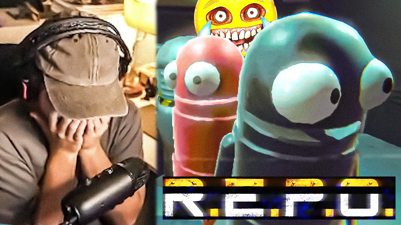 Lo MAS GRACIOSO que JUGUE en mi VIDA : R.E.P.O 😈
