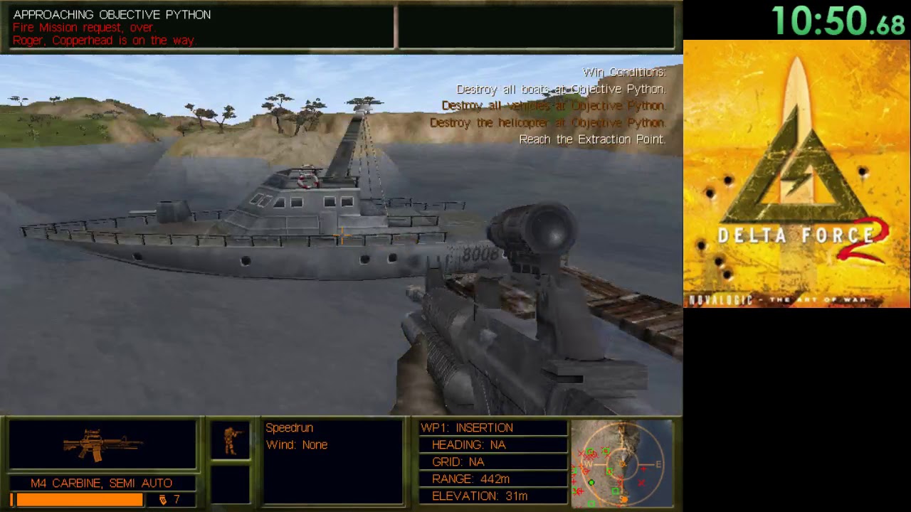 [Delta Force 2] Operation Common Resolve Speedrun 49:38
