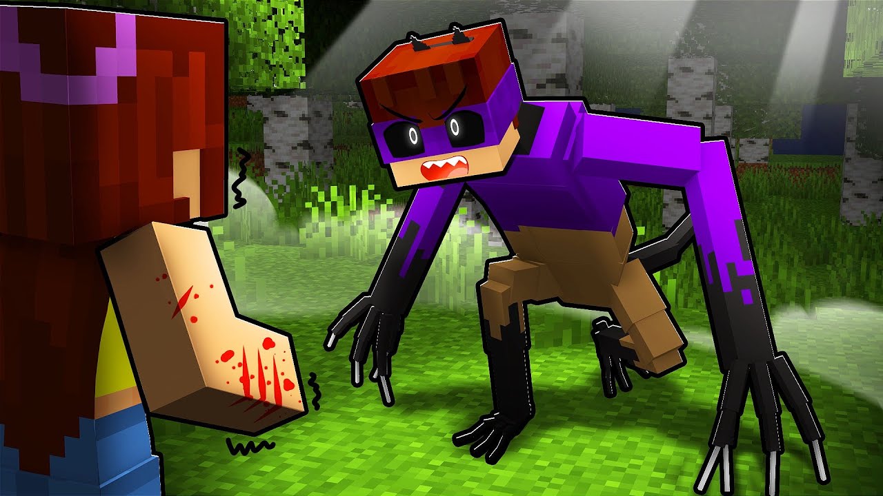 MINECRAFT... Mas VIREI o THE WOLFMAN em Segredo...
