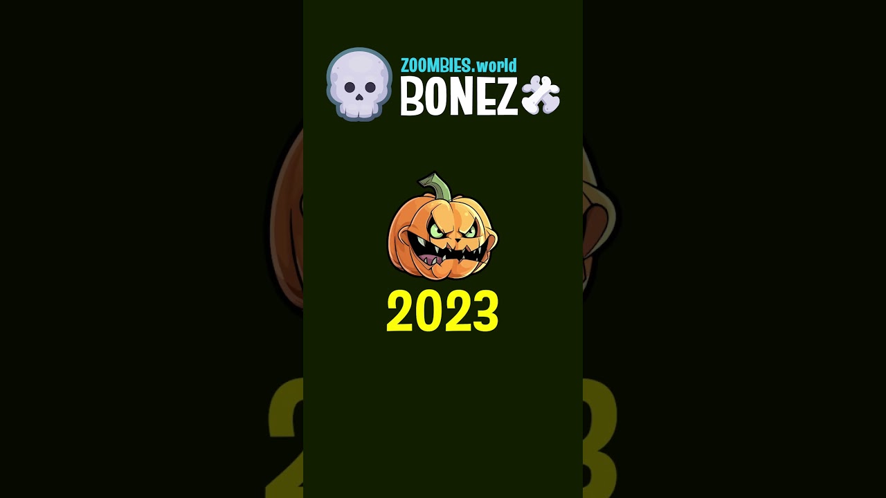 Halloween NFT Card -  Rotting Pumpkinstein (2023)
