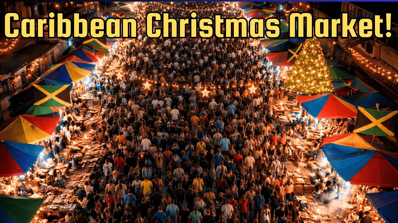 This Christmas Market in Jamaica Blew My Mind!