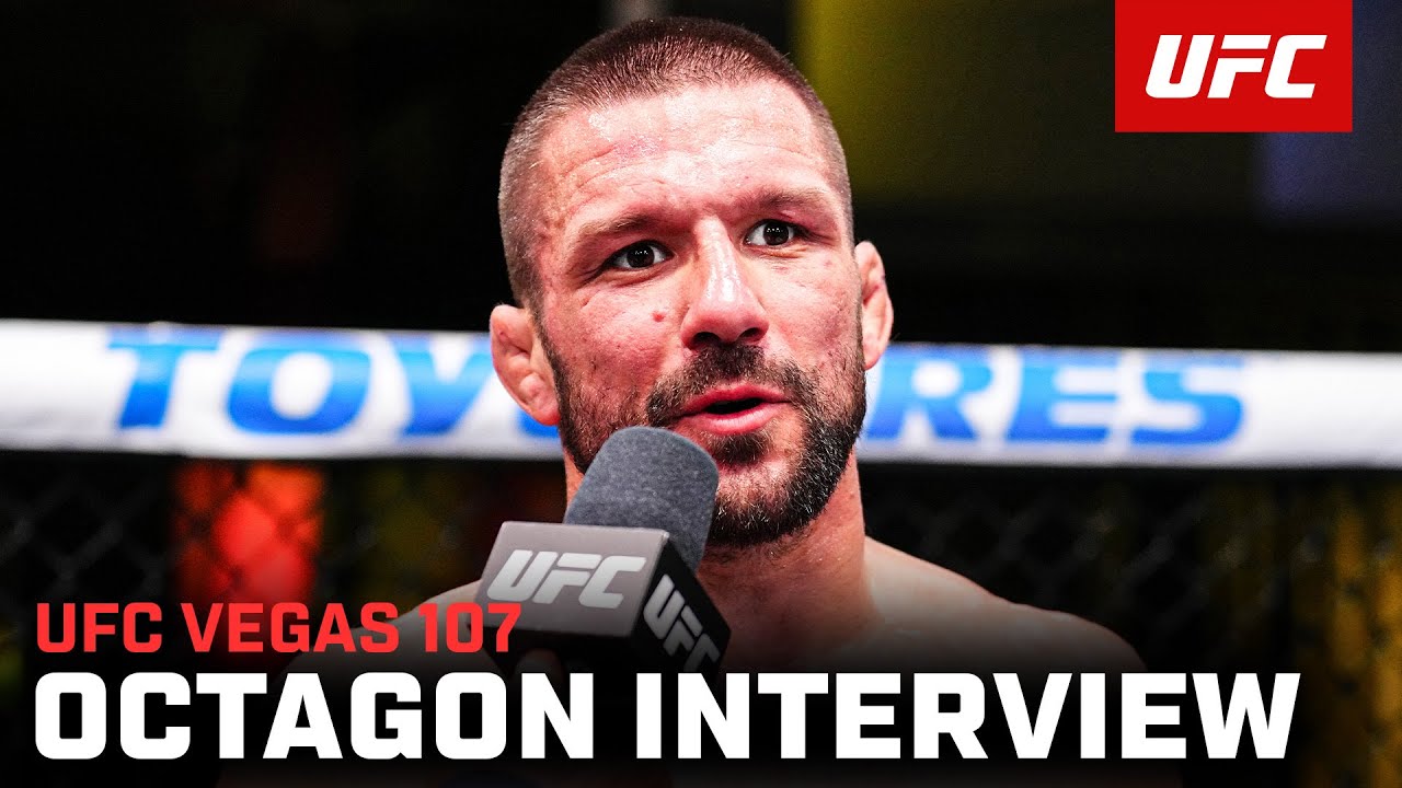 Mateusz Gamrot Octagon Interview | UFC Vegas 107