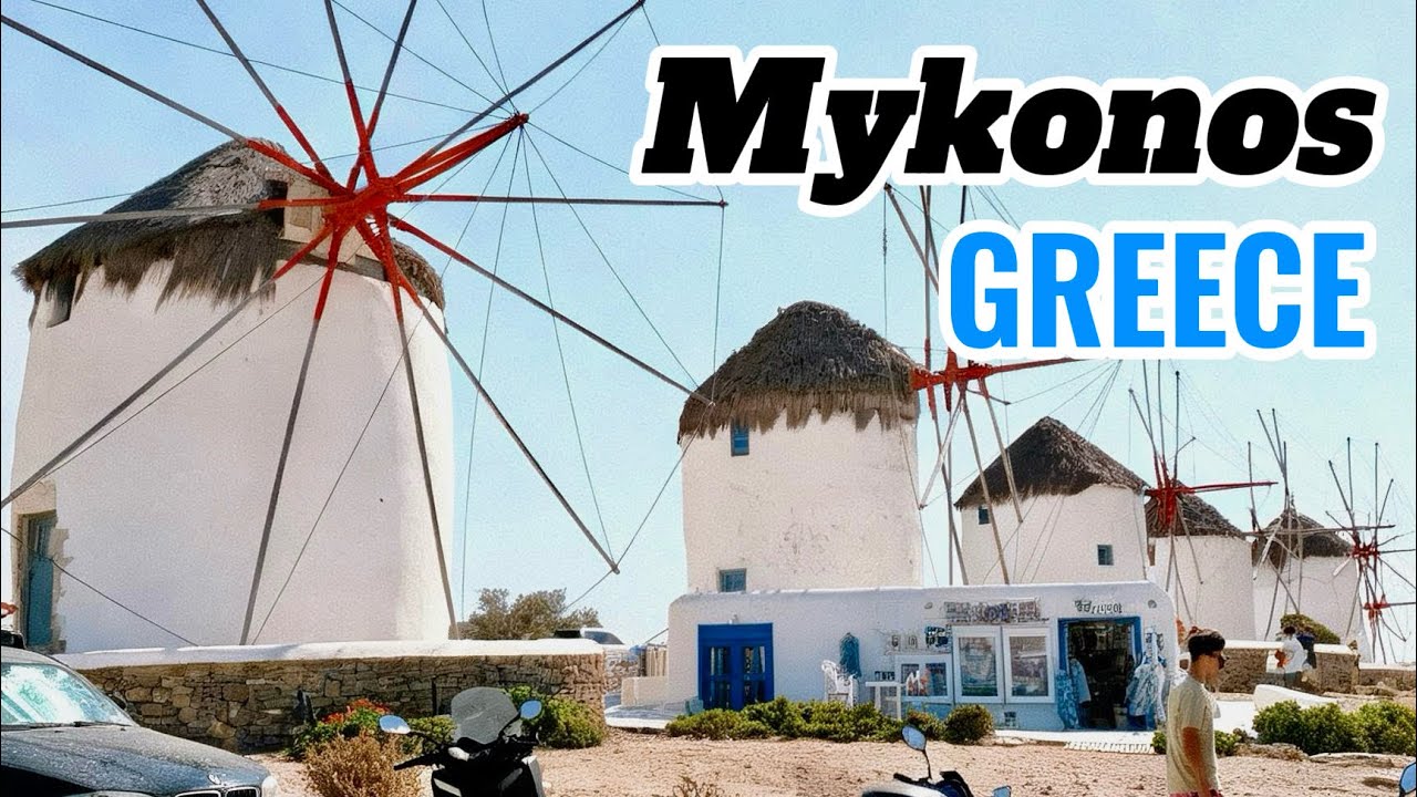 Mykonos Greece, Nammos, walking tour Mykonos city and beaches 