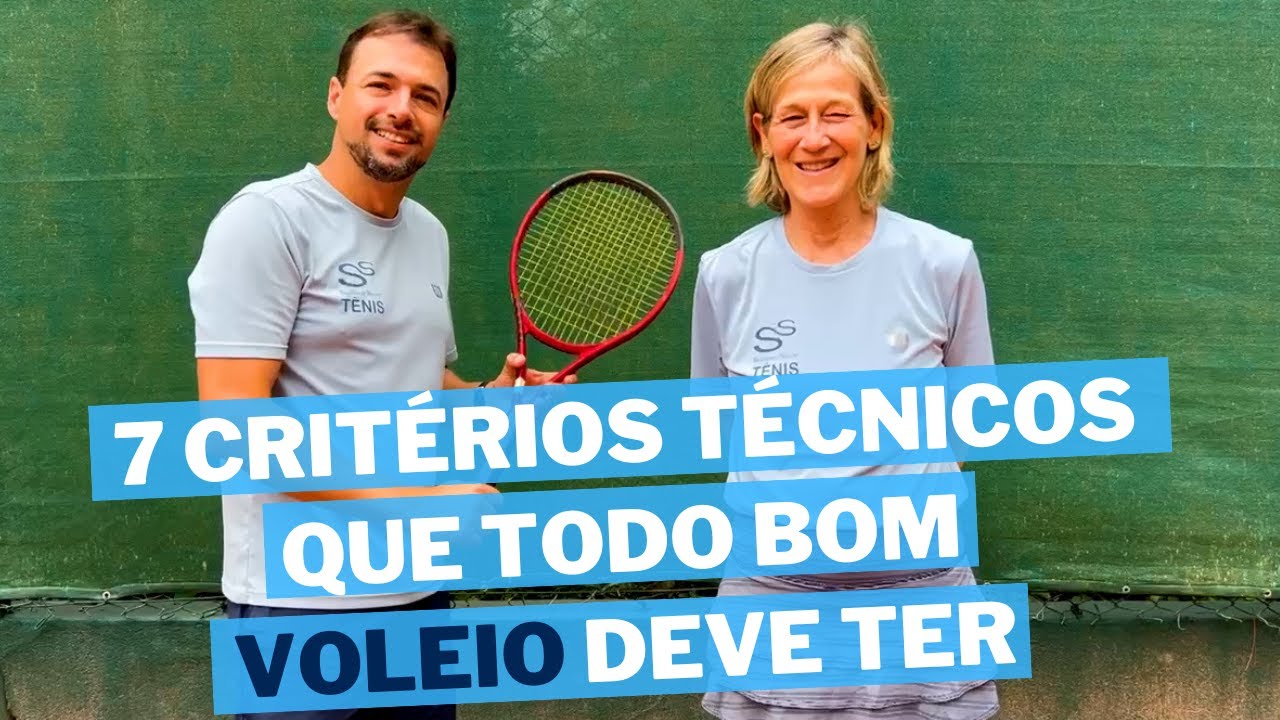 VOLEIOS: QUAIS SÃO OS 7 CRITÉRIOS TÉCNICOS QUE TODO BOM VOLEIO DEVE TER? | SUZANA SILVA TÊNIS