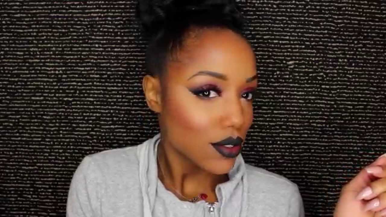 Vamp Glam with Melt Cosmetics + Full Face Makeup Tutorial | Ellarie