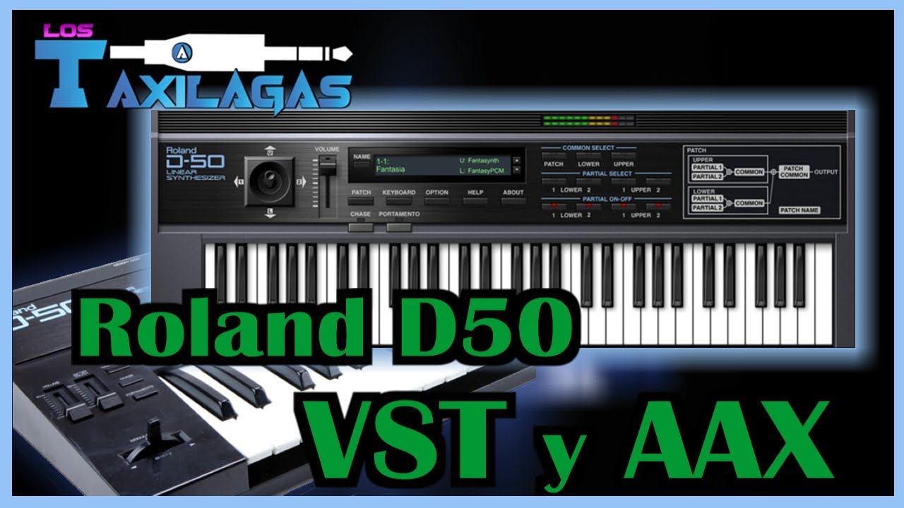 Roland D50  VST y AAX, para PC