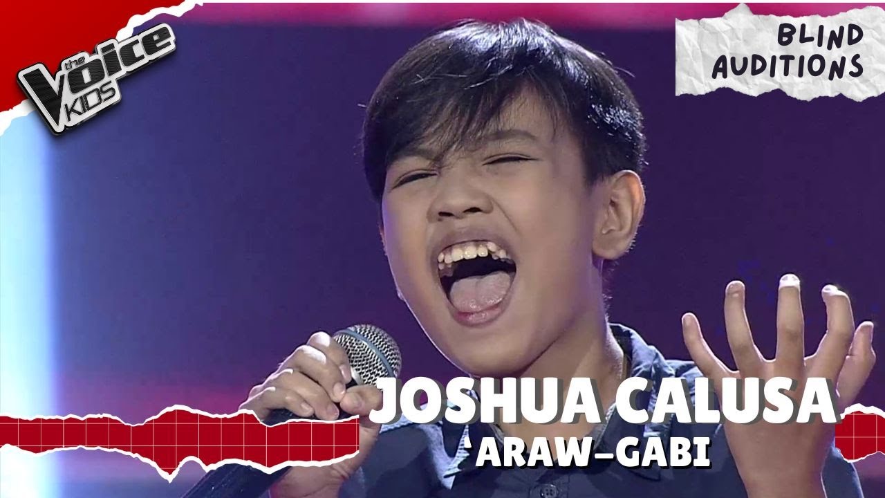 Joshua Calusa gives a passionate performance of ‘Araw-Gabi’ | The Voice Kids