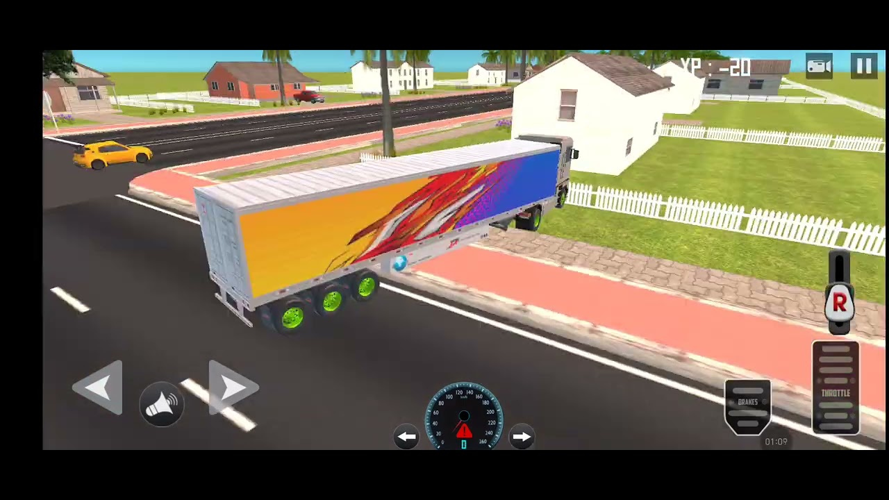 Truck Driving School Game Pro Level 8