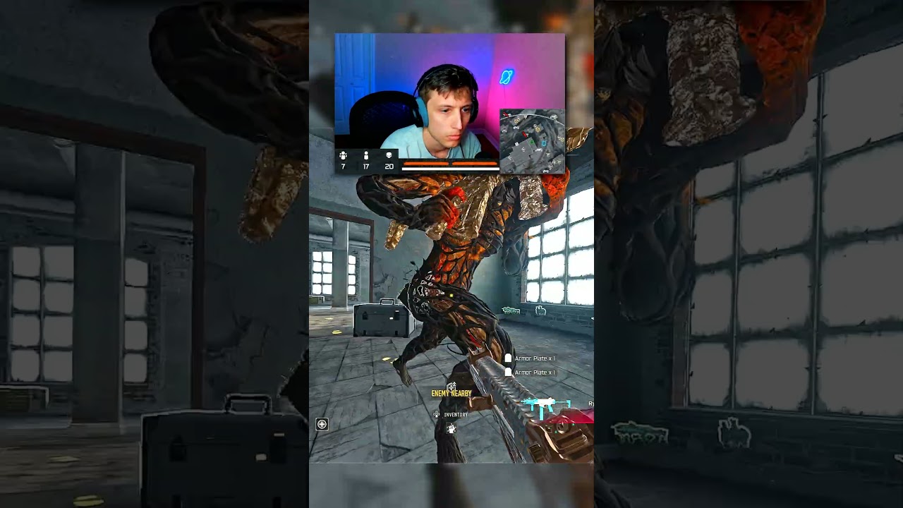 Брат сходил с ума целых 2 минуты 😱🔥 #warzone #callofduty #rebirthisland #bo7