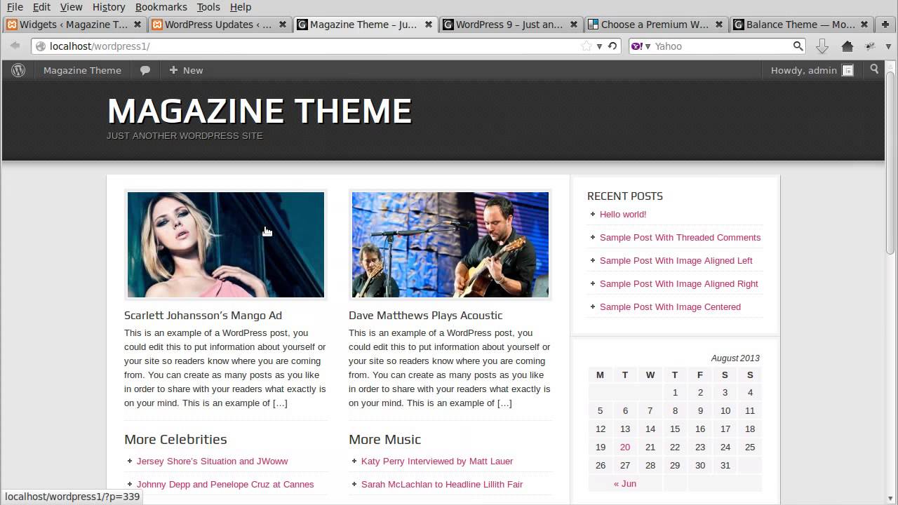 Choosing a StudioPress Theme