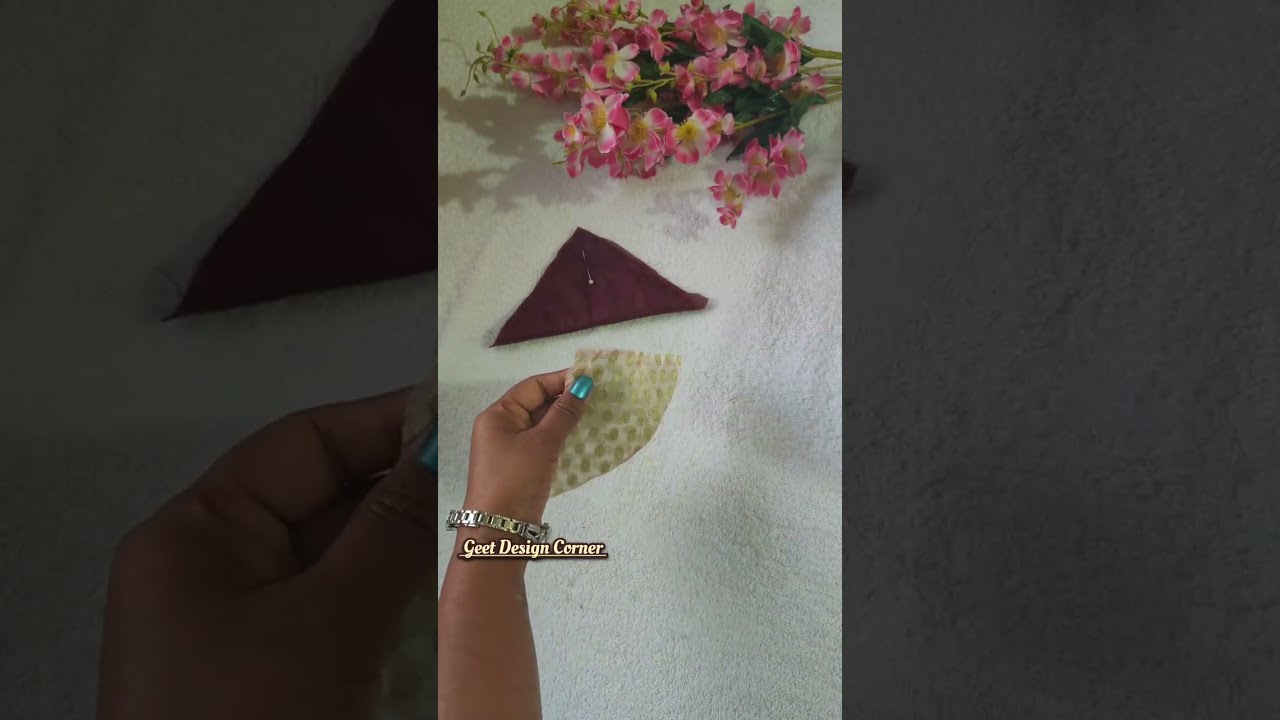 Trending Blouse Latkan Design easy & simple method for beginners 