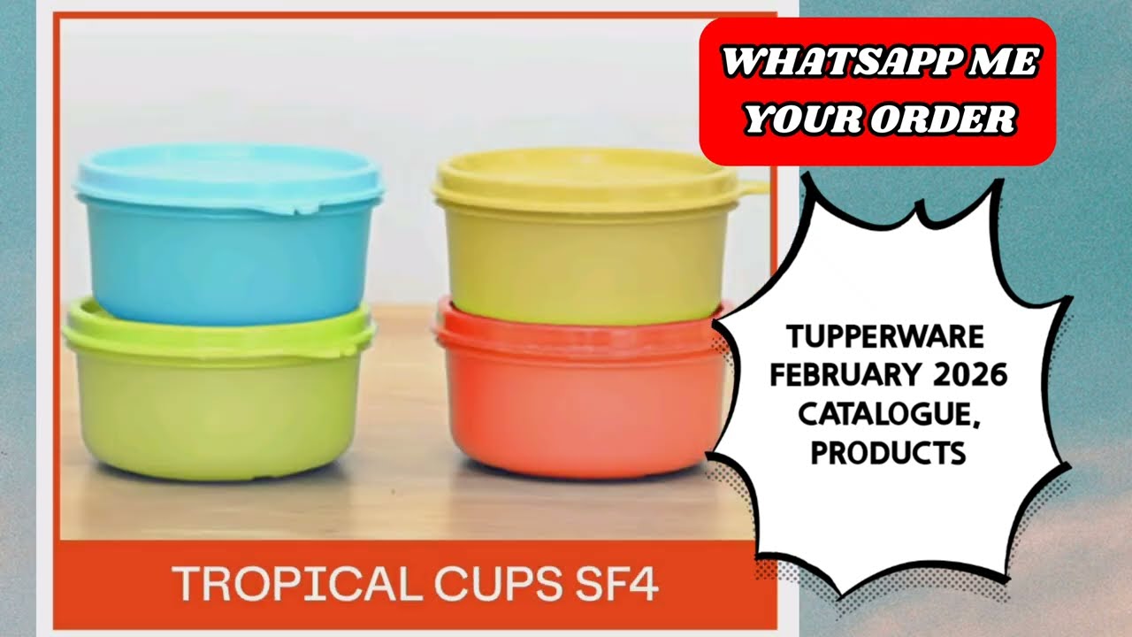 FEBRUARY 2026 TUPPERWARE PRODUCTS 