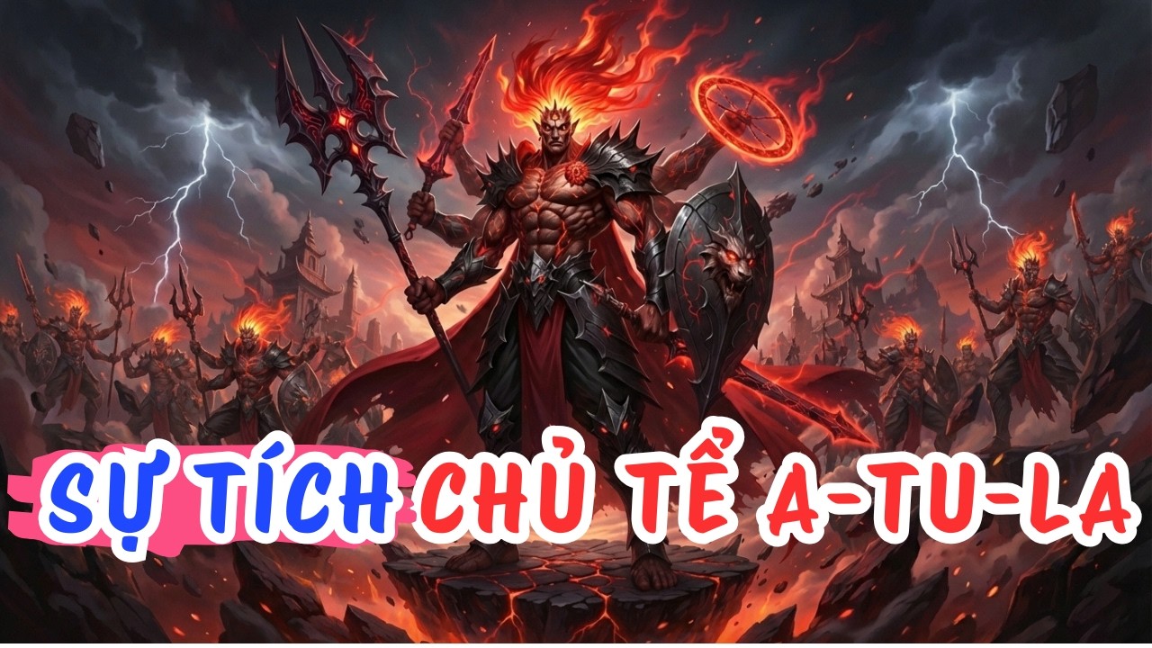 SỰ TÍCH CHỦ TỂ A-TU-LA | HÀO QUANG PHƯỚC BÁU - NGỌN LỬA PHẪN NỘ RUNG CHUYỂN TAM GIỚI
